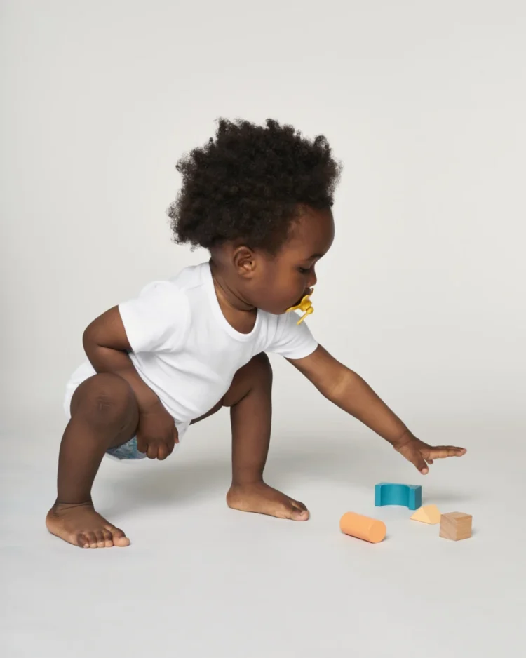 Body à manches courtes pour bébé - coton bio
