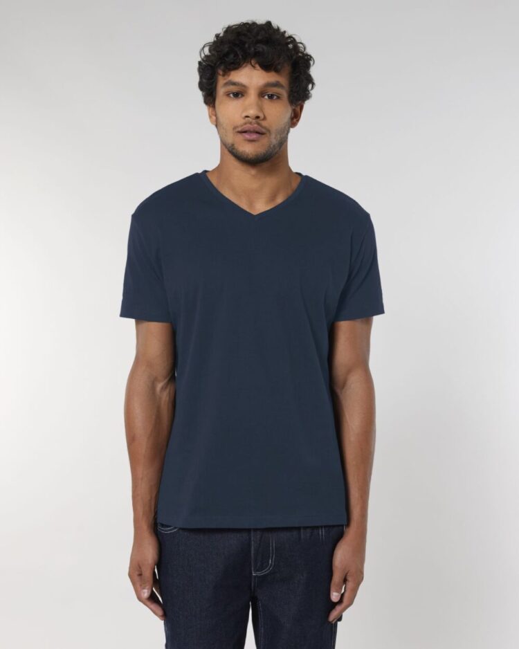 Le T-shirt col V homme- coton bio